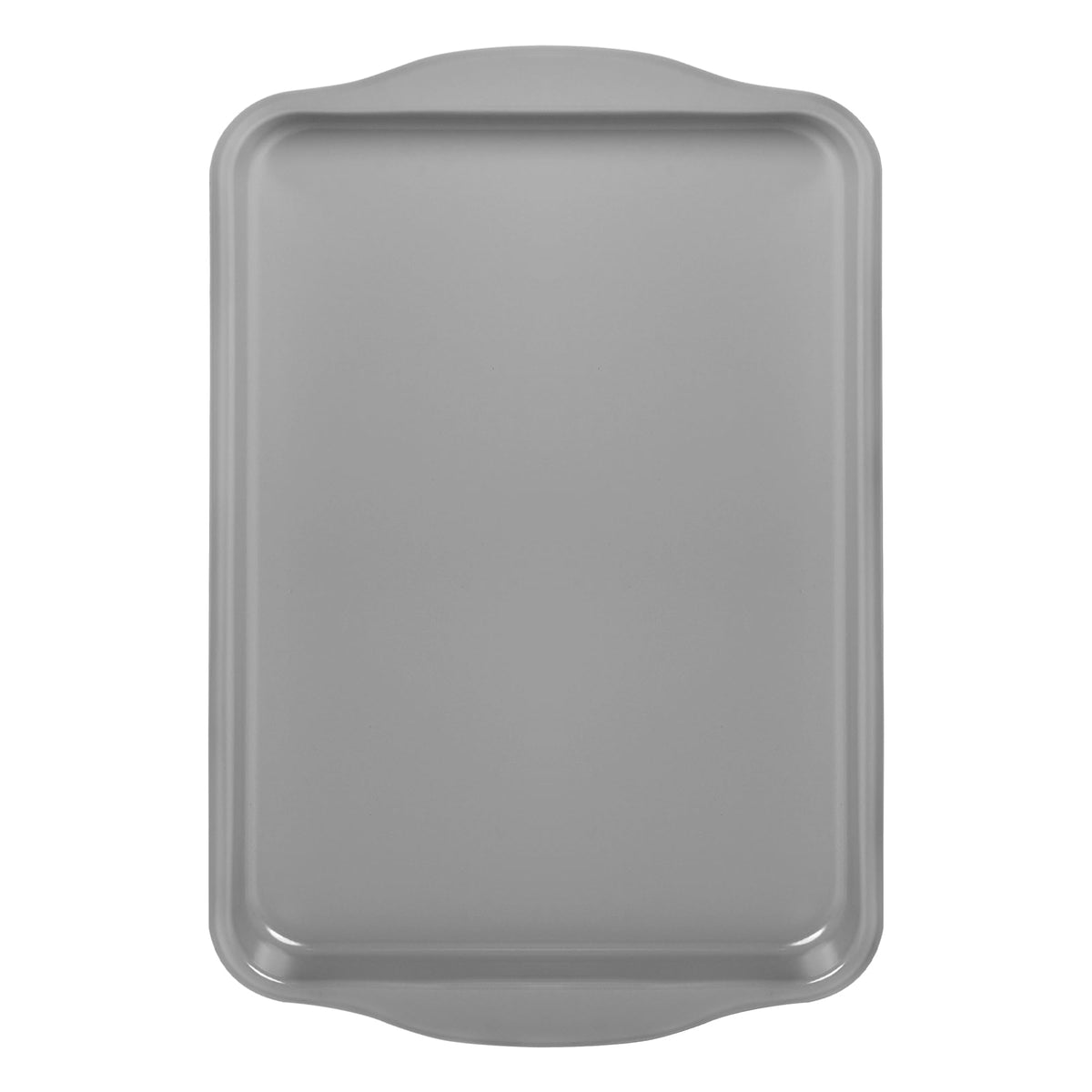 Bakeley 15-Inch Baking Sheet Pan, Non-Stick Jelly Roll Aluminum Naturally Slick Ceramic Coating Rimmed Cookie Sheet Pan for Oven Roasting Meat Bread - 15" x 10"