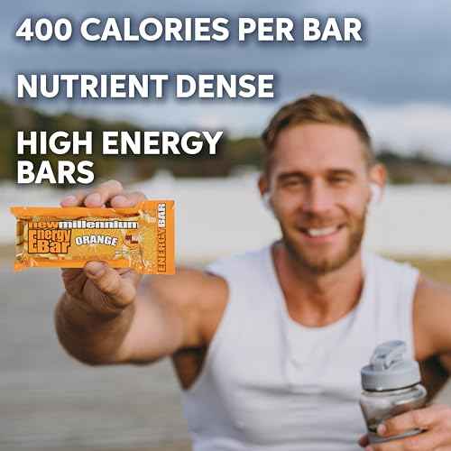 SOS Food Lab Emergency Food Bar (18 Energy Bars, 9 Assorted Flavors) - 400 Calorie, Low Sodium, Nutrient Dense Millenium Bar - Ready to Eat, 5 Year Shelf Life Survival Food for Disaster Preparedness