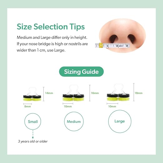 3-Ply Nose Filter Reusable Breathable Nasal Plugs Air Filteration