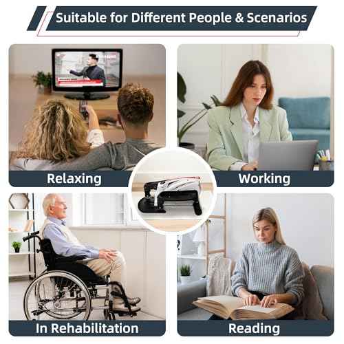 Fitvids Steppers for Exercise, Stair Steeper with Resistance Bands, Portable Stepper Capable of Full-Body Exercise, Low Noise and Smooth, Bear 300 lbs