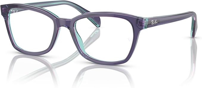 Ray-Ban girls Ry1591 Square Prescription Eyeglass Frames