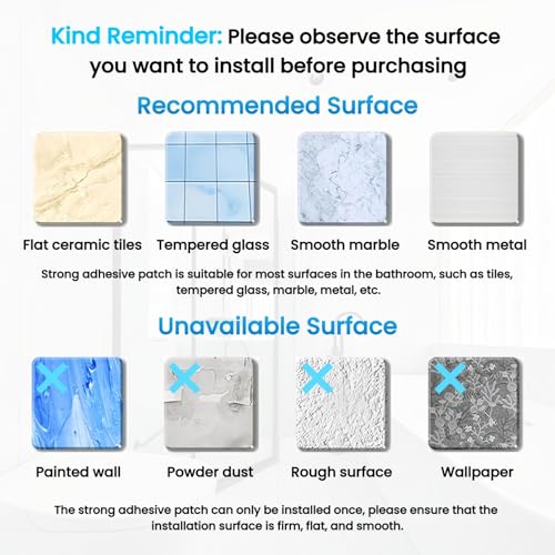 4-Pack Adhesive Shower Caddy with Soap Holder – Rustproof Aluminum Black Shower Shelves & Towel Bar, No Drill Bathroom Organizers and Storage, Anti-Tip Shower Rack for Inside Shower - size: 4-Pack