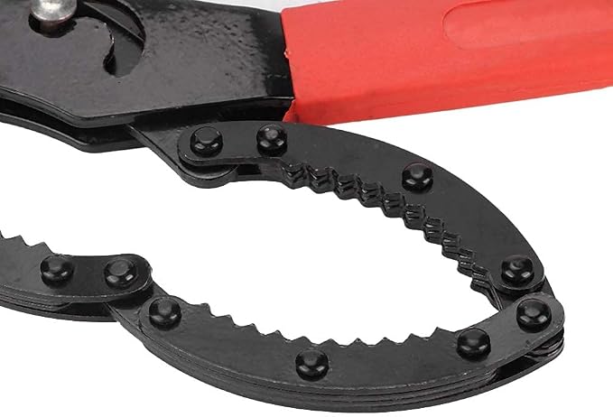 Aramox Oil Filter Wrench, TPR Handle, ABS Material, Stainless Steel