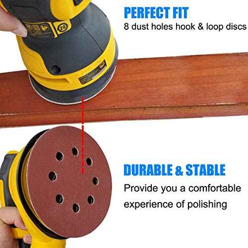5" Hook-&-Loop Replacement Sander Pad for DeWalt DWE6423/6423K, DWE6421/6421K, DCW210B Random Orbital Sander - 5 Inch Aluminum Alloy Sanding Pad for Part Number DWE64233 & N329079 ¡¦
