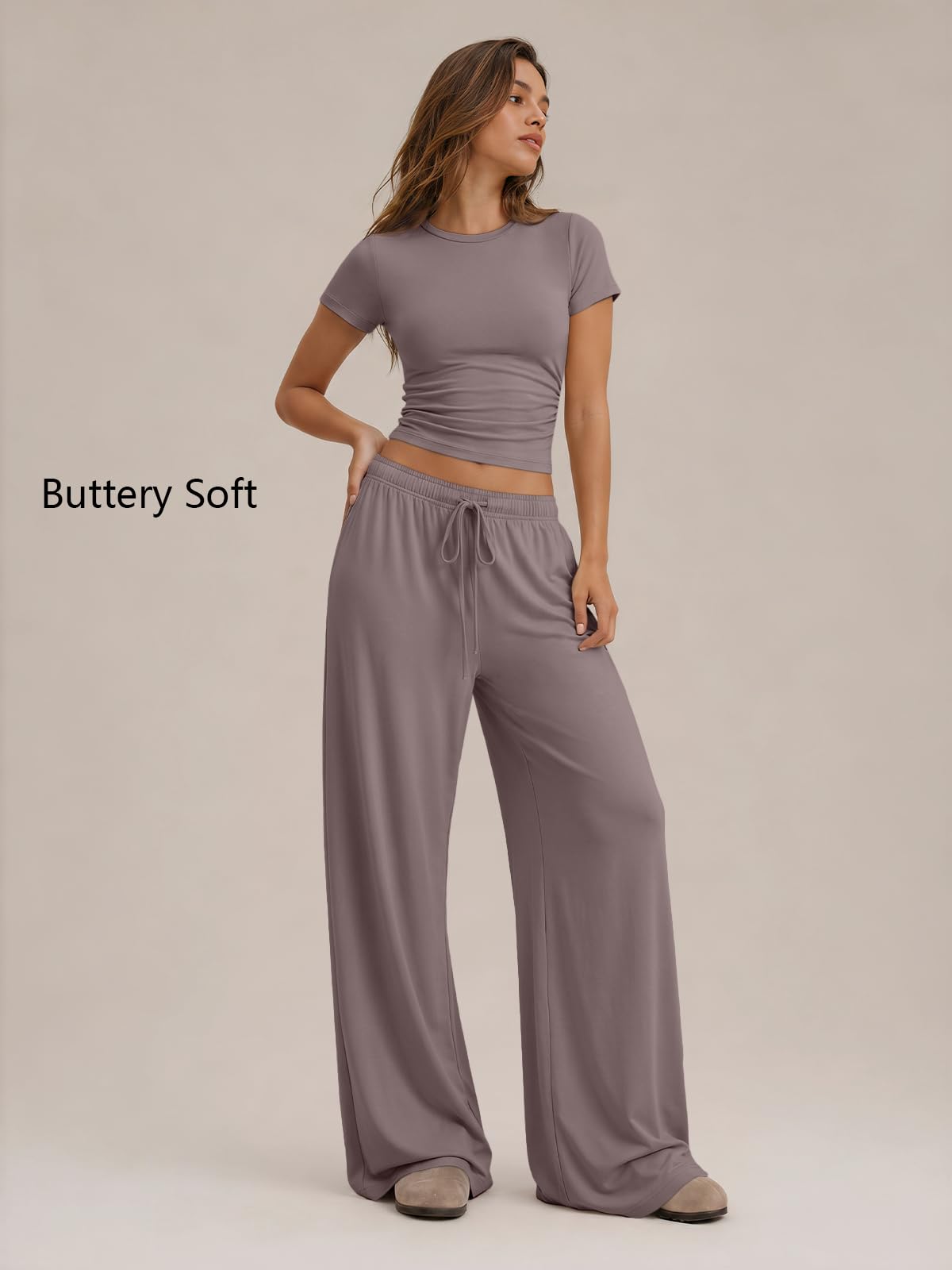 Trendy Queen Women's 2 Piece Matching Summer Lounge Set with Pockets