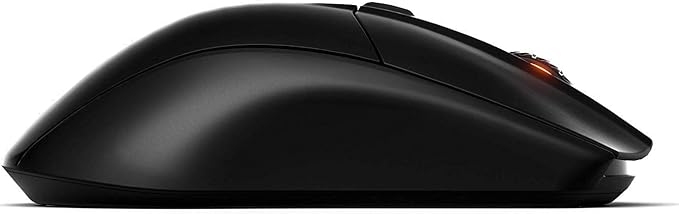 SteelSeries Rival 3 Wireless Gaming Mouse – 400+ Hour Battery Life – Dual Wireless 2.4 GHz and Bluetooth 5.0 – 60 Million Clicks – 18,000 CPI TrueMove Air Optical Sensor,Black