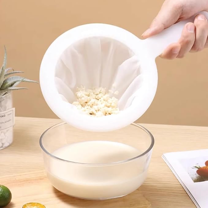 Kitchen Ultra-Fine Nylon Mesh Strainer I Filter Spoon Sieve