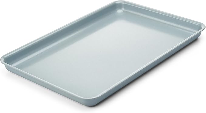 HYGGEOXY Ceramic Baking Sheet, Cookie Sheets for Baking 15x10"