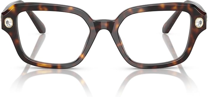 Swarovski womens Sk2039 Square Prescription Eyewear Frames