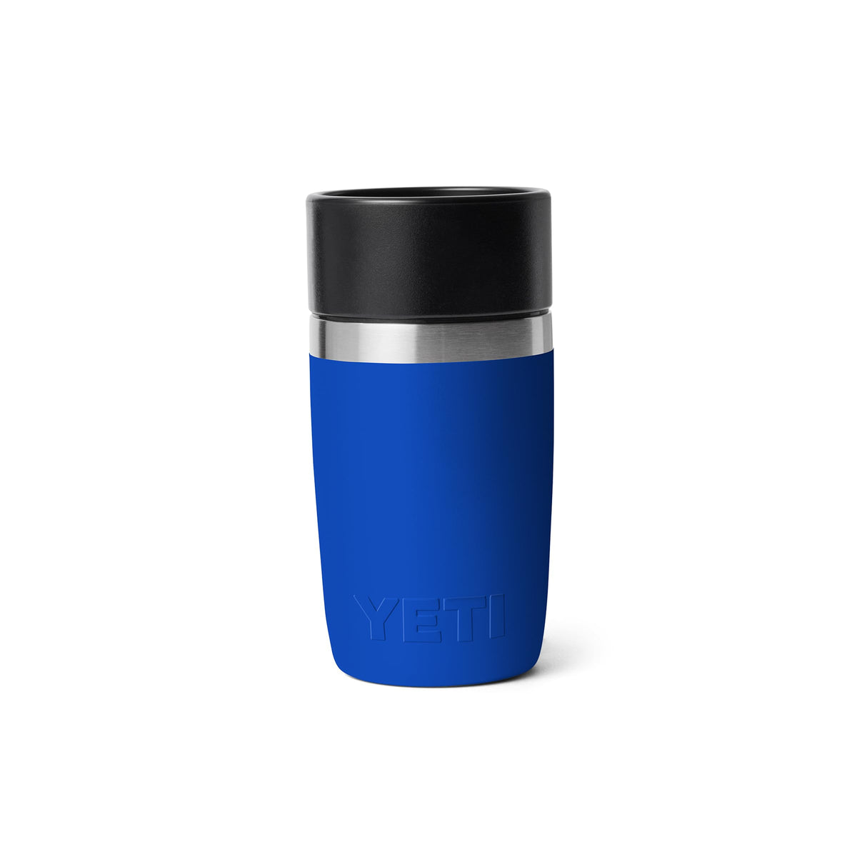 YETI Rambler 8 oz Travel Bottle, Stainless Steel, Vacuum Insulated with Leakproof Commuter Cap, Royal Blue