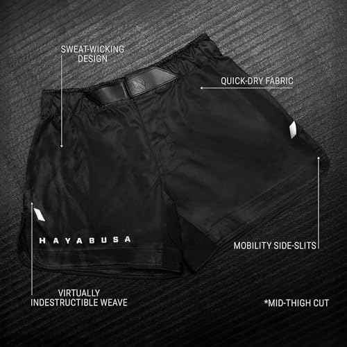 Hayabusa Men's Apex Mid-Thigh Fight Shorts