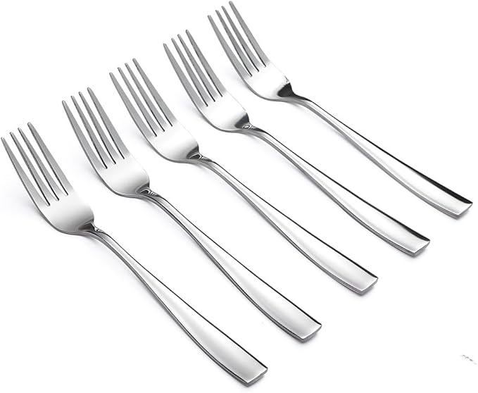 Eslite Stainless Steel Dinner/Salad Forks Set,24-Piece,8 Inches