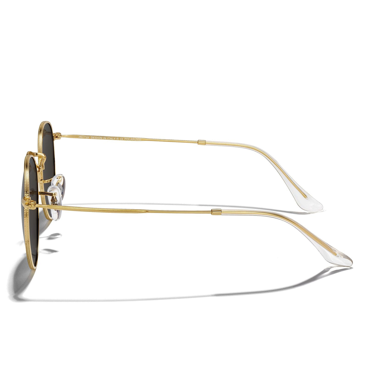 MERRY'S Trendy Round Metal Polarized Sunglasses for Women and Men Retro Classic Vintage Shades S6447