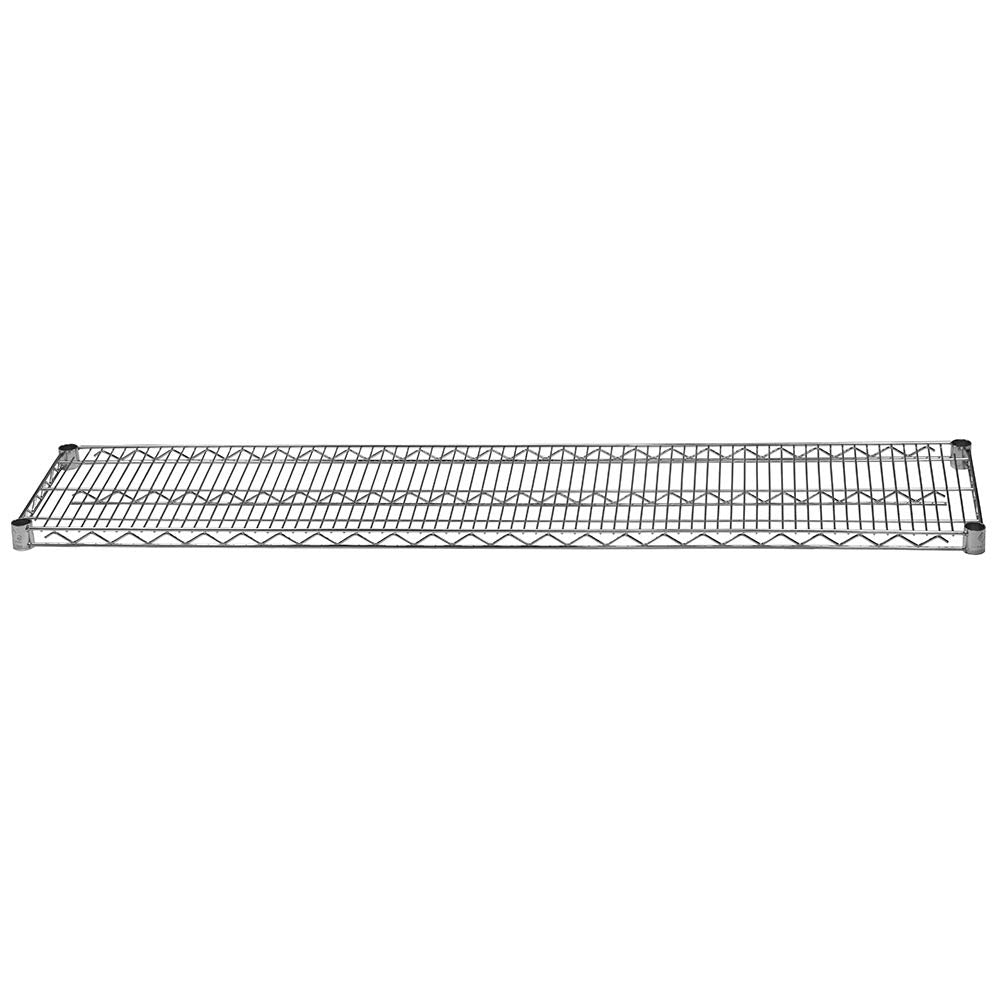 Shelving Inc. 14" d x 18" w Chrome Wire Shelving with 2 Tier Shelves, Weight Capacity 800lbs Per Shelf