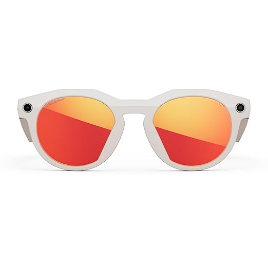 Oakley Meta HSTN, Warm Grey | Smart AI Glasses for Men, Women — Performance for Sports, Athletes — Camera, Audio, Video — 8 Hour Battery — 3K HD Resolution — Prizm™ Polarized Transitions® Lenses