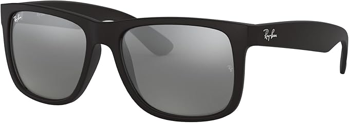Ray-Ban unisex-adult Rb4165f Justin Low Bridge Fit Rectangular Sunglasses