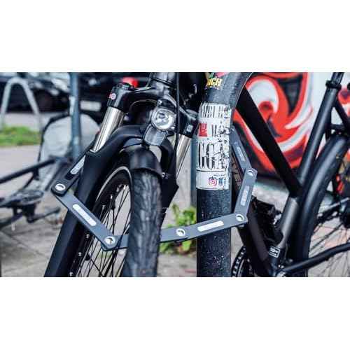 Abus uGrip Bordo 5700 Big - 3.2ft ? 5mm Steel Links ? Black - w/SH Bracket, 867439