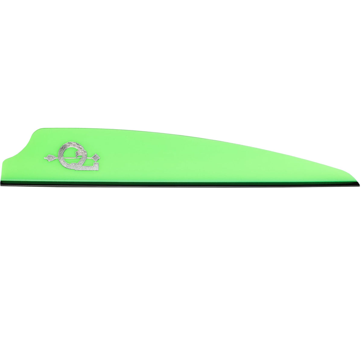 Q2i Fusion X-II | 3" | 36pk | Green High-Performance Arrow Fletching Vanes with Tri-Fusion Adhesion Technology for Target Archery