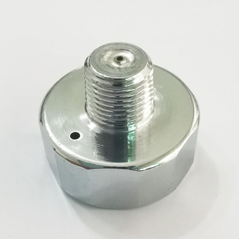 Aopkeo 1 inch Pressure Gauge Mini Micro Manometre 1/8NPT for Paintball PCP Airsoft Mountaineering Diving 1500psi, 2000psi, 3000psi, 5000psi, 6000psi (1/8NPT-3000psi)