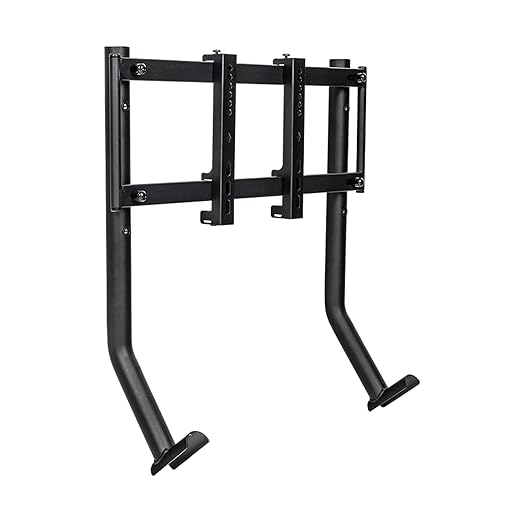 Thermaltake GR300 Racing Simulator Monitor Stand; Single Monitor or TV; 32" to 50" Screens; VESA Mounting; Powder Coated Steel; Black; GSC-R3M-MDSLBB-01