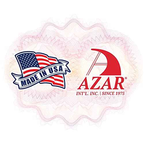 Azar Displays 193722 5" W x 7" H 3-Sided Sign Holder with Revolving Base
