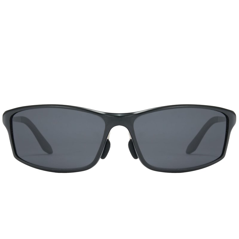 Cyxus Square Polarized Sunglasses for Men Ultralight Metal Sun Glasses Driving Fishing Golf Sports UV400 Protection Black