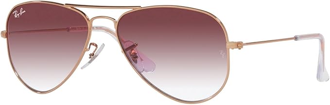 Ray-Ban Junior Kids' Rj9506s Metal Aviator Sunglasses