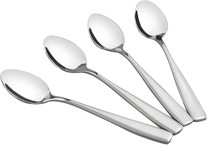 HOMMP 16-Piece Stainless Steel Teaspoons, 5.9-Inch