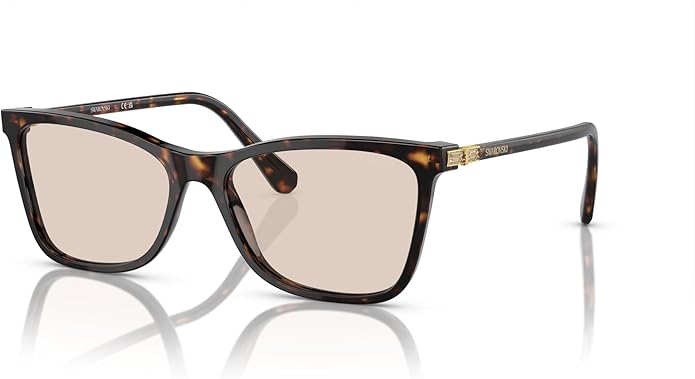 Swarovski womens Sk6004 Rectangular Sunglasses