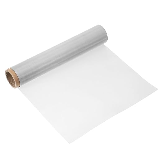 uxcell 250 Mesh 39" x 10" Woven Wire Mesh, 316 Stainless Steel Air Vent Filter
