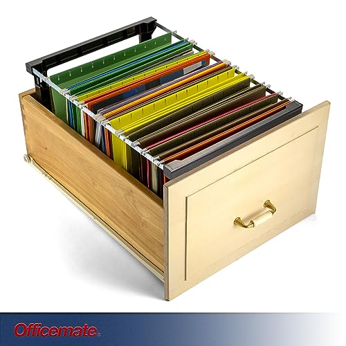 Officemate Plastic Hanging File Folder Frame, 18 Inch, Letter and Legal Size.(91961) (Pack of 4) - size: 18 Inch (Pack of 4)