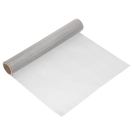 uxcell 250 Mesh 39" x 12" Woven Wire Mesh, 304 Stainless Steel Air Vent Filter