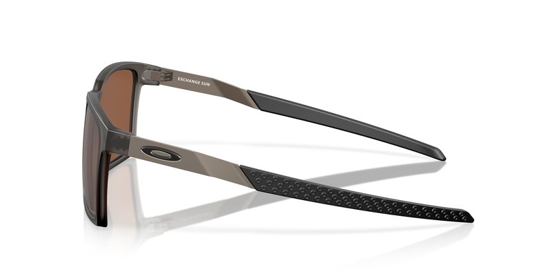 Oakley Sunglasses for Men and Women - OO9483 Exchange Sun Sunglasses PRIZM Lenses - Unisex - Satin Grey Smoke/PRIZM Tungsten - Size 56