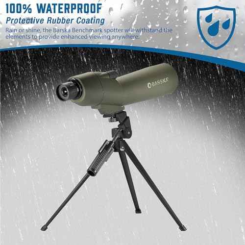 BARSKA Colorado Waterproof Spotting Scope Black
