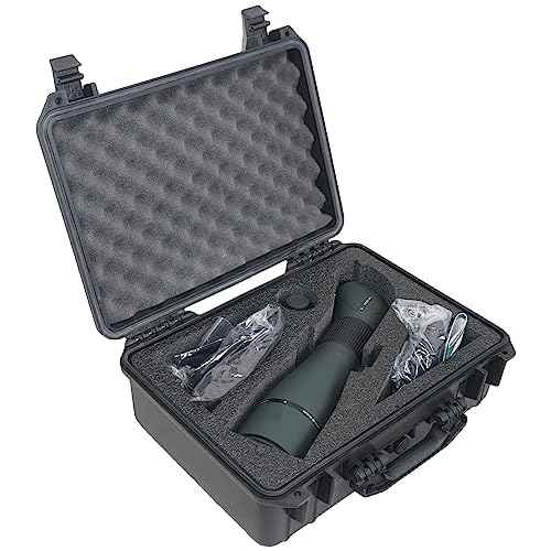 Case Club Spotting Scope Case - Fits Vortex Optics Viper 20-60¡¿85 Angled Spotting Scope in a Hard-Shell Waterproof Travel Case