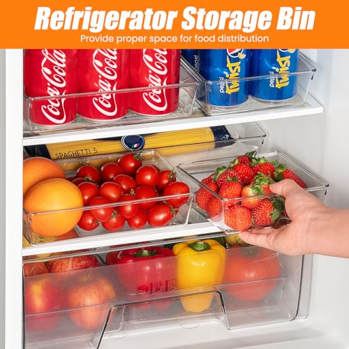 12 Pack Clear Plastic Drawer Organizer Set, Acrylic Non Slip Non Cracking Kitchen Drawer Storage Tray Large Size Divider, Multifunctional Storage for Cosmetics, Bathroom, Tools, Kitchen and Office - size: 12 PACK