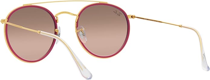 Ray-Ban Unisex Rb3647n Double Bridge Round Sunglasses