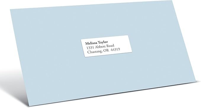 Office Depot White Inkjet/Laser Address Labels, 1in. x 2 5/8in., Pack Of 750, 505-O004-0003