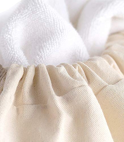 COTTON CRAFT Extra Large Laundry Bags -4 Pack Heavy Duty Durable Cotton Canvas Drawstring Closure Washable Laundry Bag - Back to School Travel College Dorm Basket Liner Clothes Organizer - XL 28 x 36 - size: Laundry Bag / 4 Pack