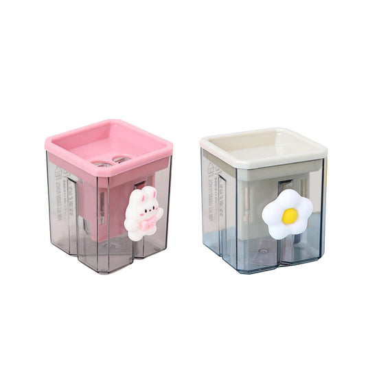 2PCS Pencil Sharpener, Lip Liner Sharpener, sharpened Pencil, Children's Pencil, Office Supplies, School Supplies, School Halloween Gifts, Christmas Gifts(2)