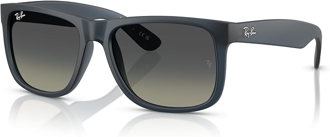 Ray-Ban unisex-adult Rb4165f Justin Low Bridge Fit Rectangular Sunglasses
