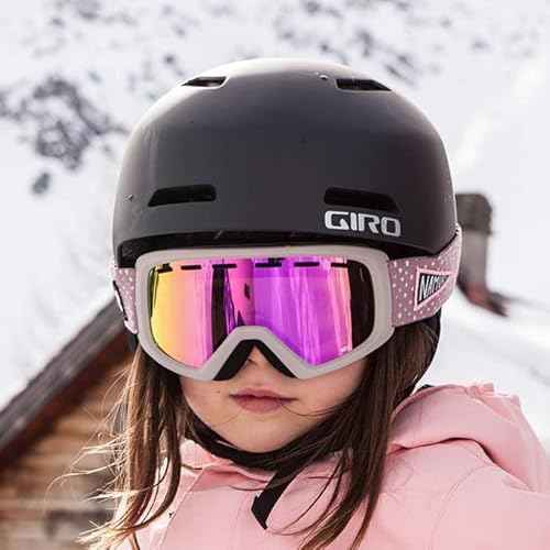 Giro Crue Kids Snow Helmet - Matte Berry - Size S (52-55.5cm)
