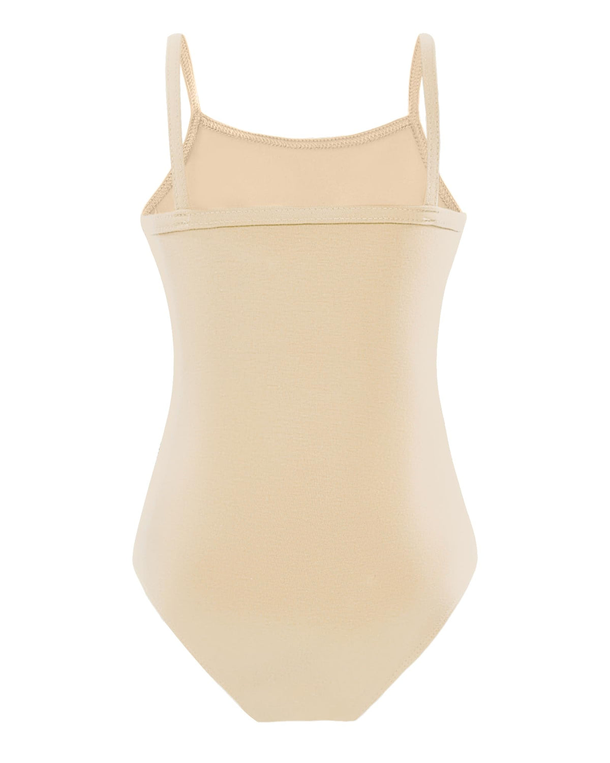 Domusgo Camisole Leotard for Girls Dance Size 8-9 Years Old Pure Nude One Piece Ballet Undergarment