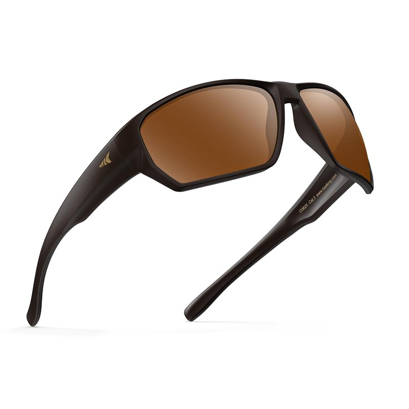 KastKing Merced Floating Polarized Sports Sunglasses, With PuriVex Protective Lens Coating, Lightweight TPX Frame, Men Women