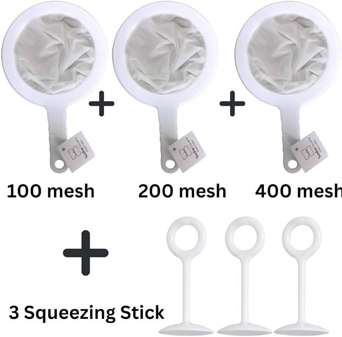 Kitchen Ultra-Fine Nylon Mesh Strainer I Filter Spoon Sieve