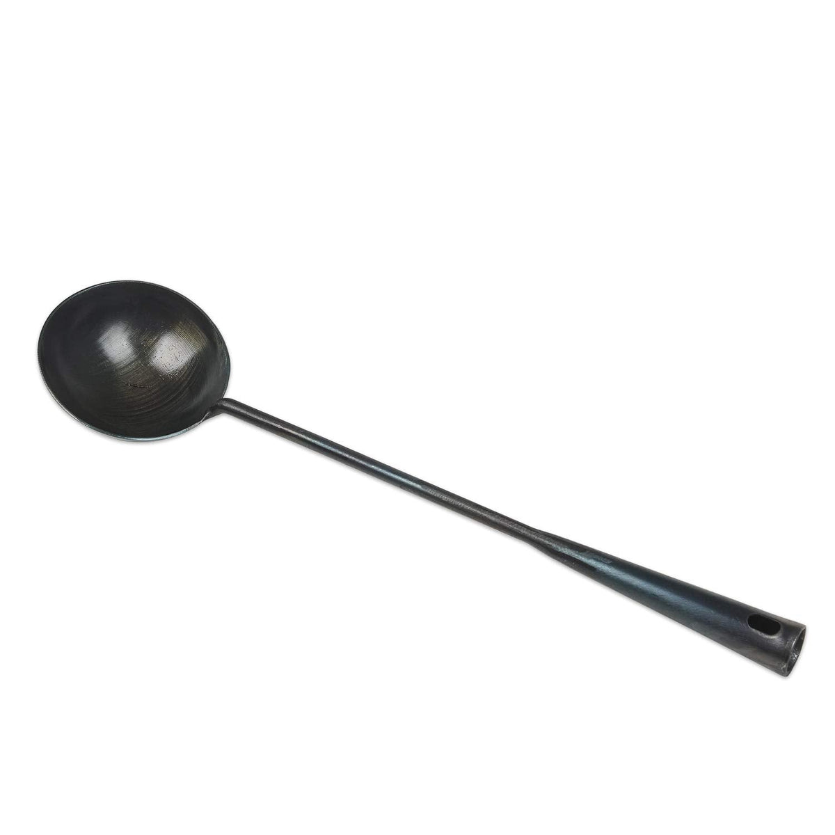 ZhenSanHuan Traditional HandMade Iron Wok Ladle Long utensil Ladle 32CM