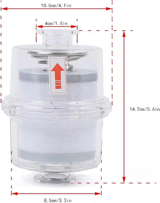 YIYIBYUS New Oil Mist Filter for Vacuum Pump Fume Separator Exhaust Filter KF25