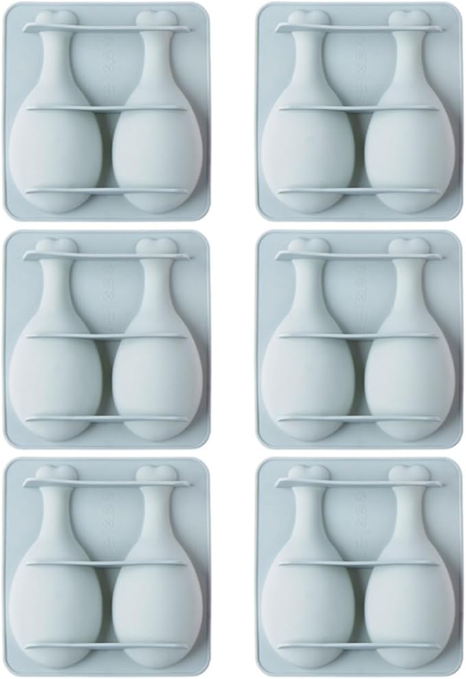 DECHOUS Chicken Leg Silicone Cake Mold 6-piece Fondant Mold Set for Cake Decorating Cookie Candy Biscuit Making Non-Stick Baking Tool for Home Kitchen Use