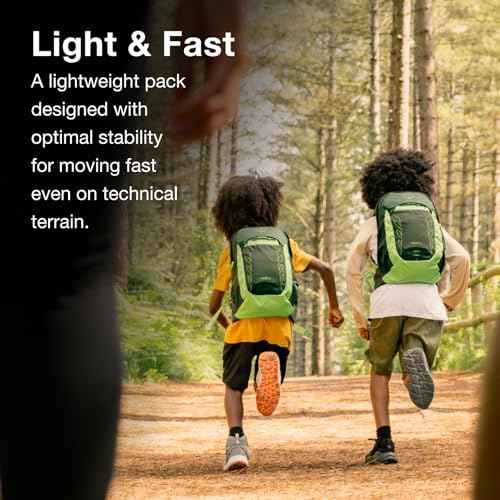 Osprey Tempest Jr Girl's Lightweight Hiking Backpack - Kids Adventure Backpack for Travel & Camping, Tidal/Seafoam