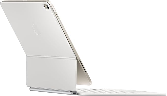 Apple Magic Keyboard: Keyboard and Case for iPad Air 13-inch (M2, M3, and M4), US English — White
